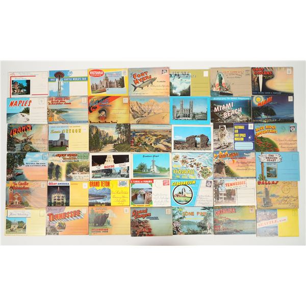 Folding Packets of Postcards  [204708]