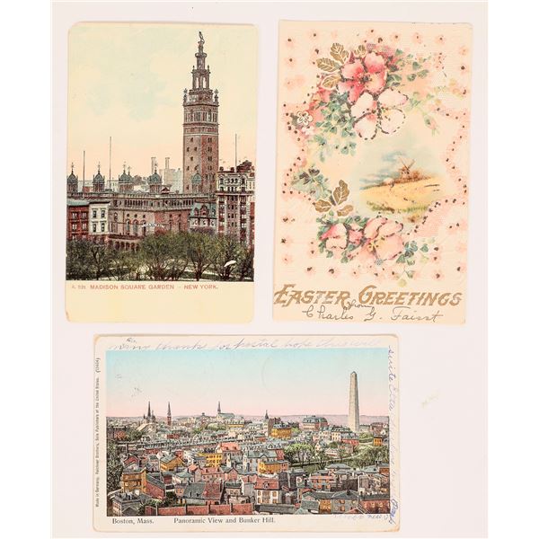 Philatelic Postcards 1906-08  (3) [192423]