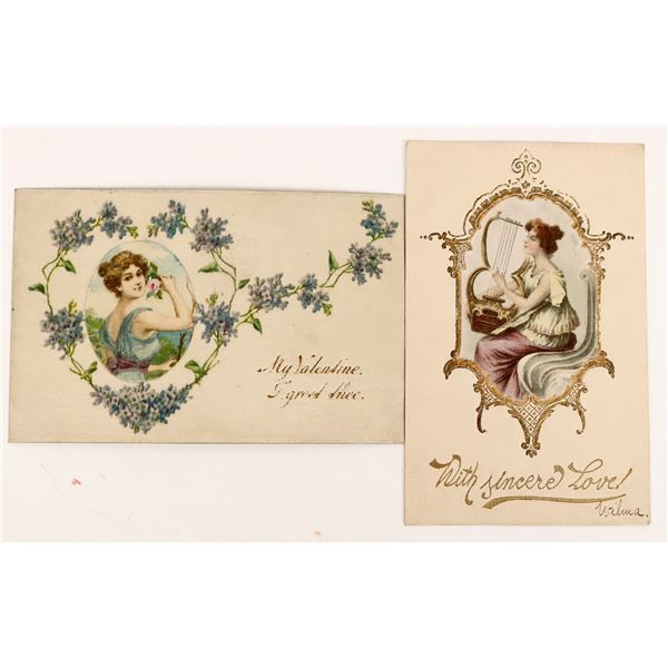 Postcards - Valentines, Cameo, c190X-12 (2) [188912]