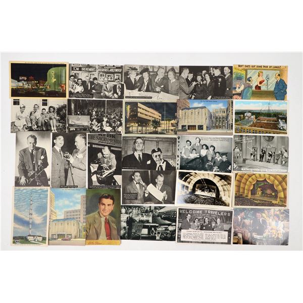 Radio Related Postcard Dealer Lot [205275]