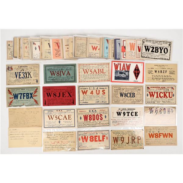 Radio Related Postcard Dealer Lot #2 [205276]