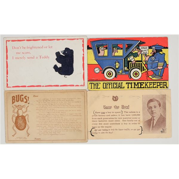 Unusual Postcards  (4) [201144]