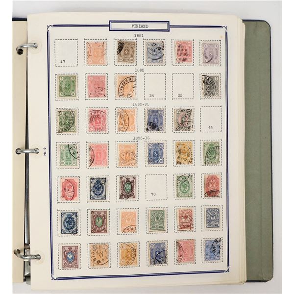 Finland, Iceland and Great China Stamp Collections [206728]