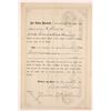 Image 2 : Lincoln Appointee Zenas C. Robbins Signed Stock Certificate [182193]