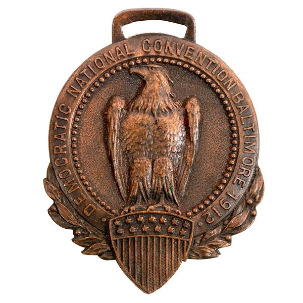 Democratic Convention Political Fob 1912 [205508]