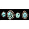Image 5 : Navajo Turquoise Silver Rings (4) [186582]