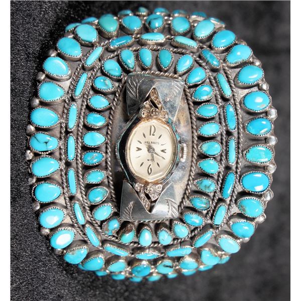 Navajo Turquoise Watch Cuff [202790]