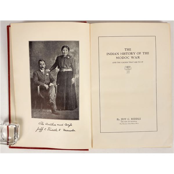 "Indian History of the Modoc War", 1914 [202866]