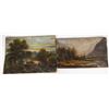 Image 1 : Yosemite Valley & Generic Landscape Oil Paintings c. 1880 [207151]