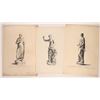 Image 2 : Intaglio Prints: Greek & Roman Statues (6) [179990]