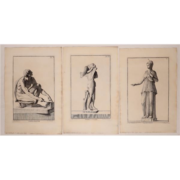 Italian Intaglio Prints by Carlo Gregori (3) [179985]