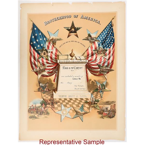 Brotherhood of America Broadsides (12) [198123]