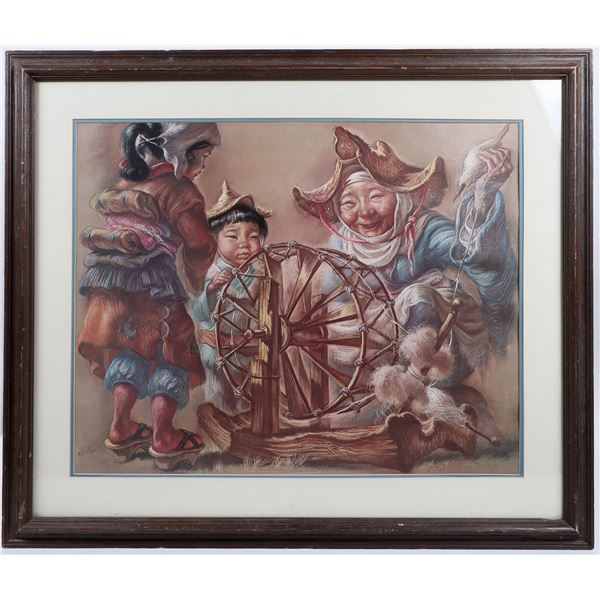 Asian Family Print by Virginia Dan [196564]