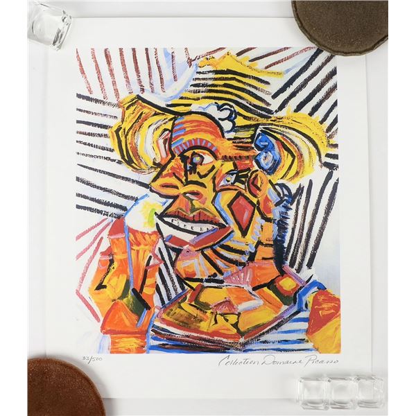 "Man with Straw Hat" Numbered Giclee by Collection Domaine Picasso   [207087]