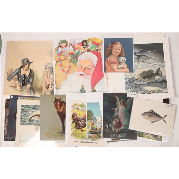 Children/Animals Art & Calendar Prints (37) [146277]