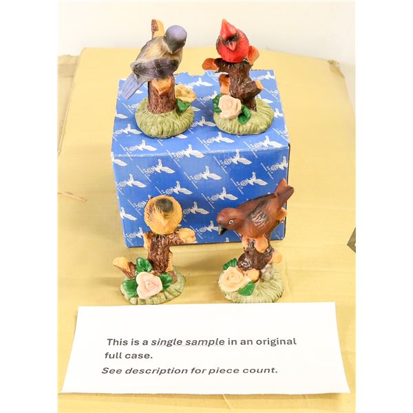 Porcelain Birds, Sets of 4, 20 Sets [196147]