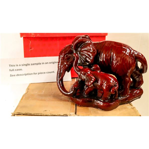 Resin Elephant with Baby, Large, 4 [196212]