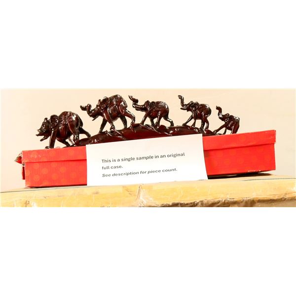 Resin 5 Elephant Train, 12 Sets [196271]