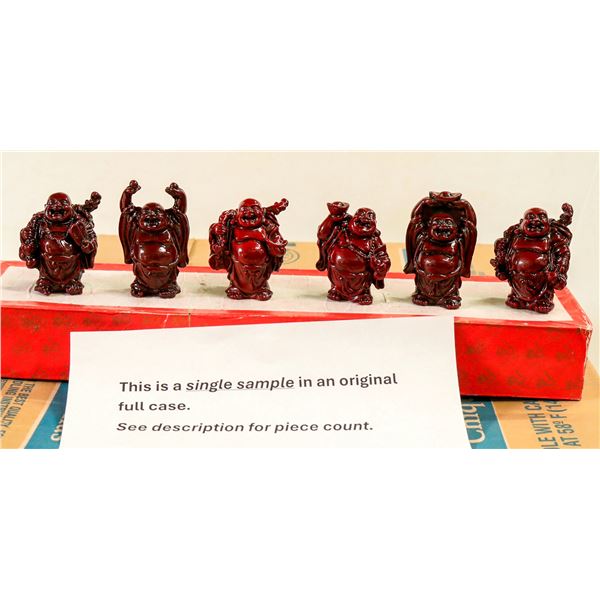 Resin Buddha Sets of 6, 25 [196232]