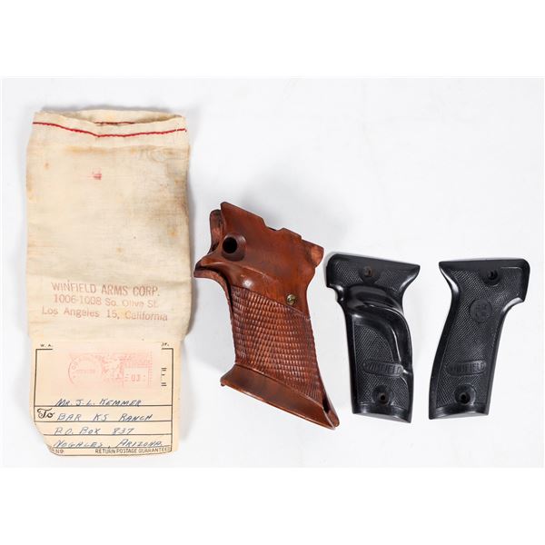 Grips for the Winfield Le Chasseur Pistol of France 22 LR (2) [202222]