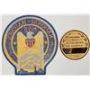 Image 2 : NRA Patch & Gold Plated Medal [197889]