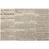 Image 2 : Burlington Times Civil War Newspaper 1862 w/Tucson, Arizona Mention [205260]