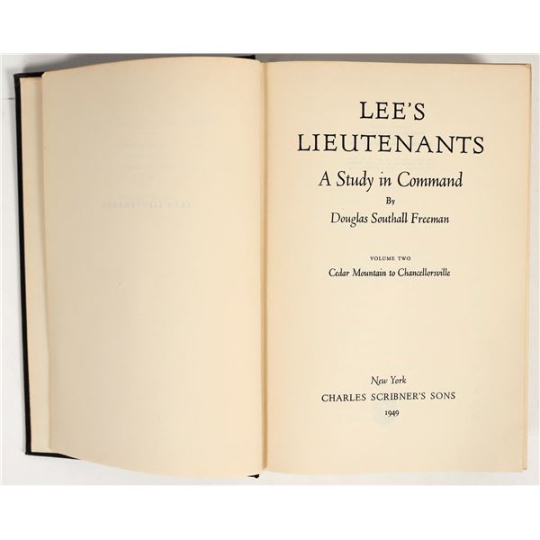 "Lee's Lieutenants" Volume 2, 1949 [201833]