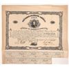 Image 1 : Confederate States of America Bond, $100, 1862 [180914]
