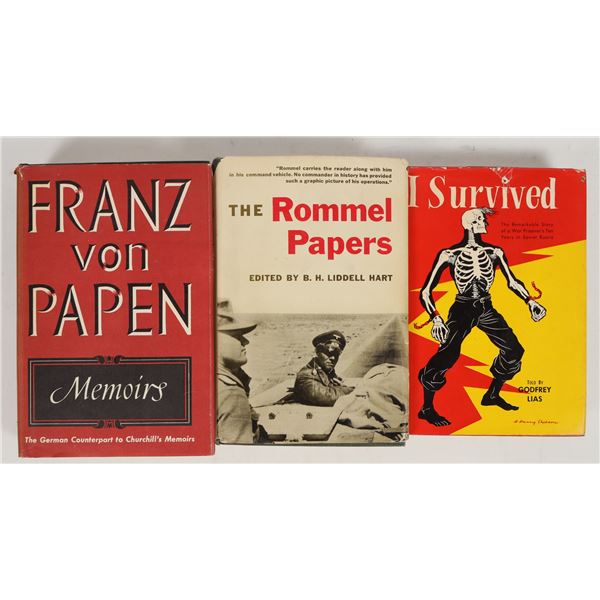 Rare WWII Books on Germany (3) [204103]