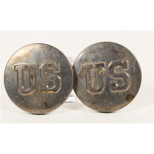 WWII Army Mule/Horse Bridle Rosettes (2) [205061]