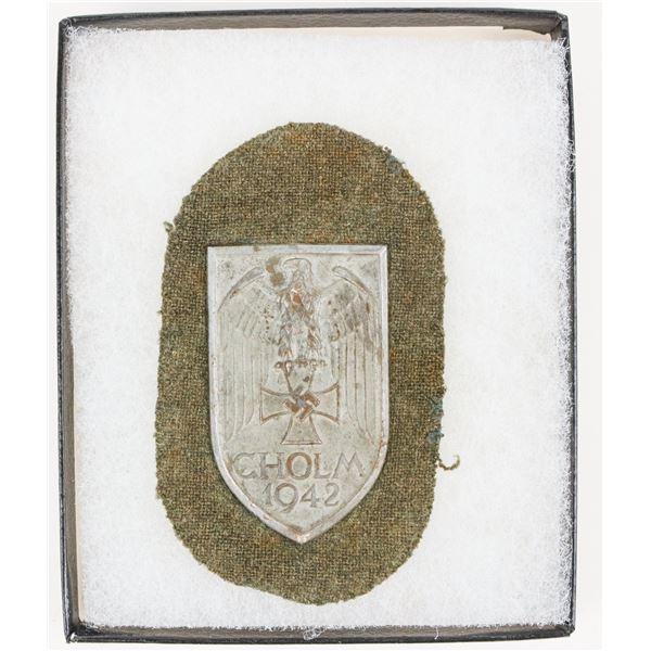 WW2 German Cholm Shield Military Decoration c.1942 [207418]