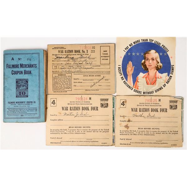 Ration Books Grab Bag [205329]