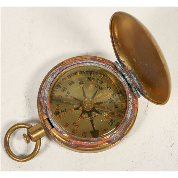 S&W New York Brass Compass marked US c.1900 [198372]