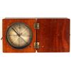 Image 1 : French Made Mahogany Box Compass c.1890s [198377]