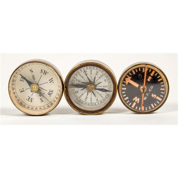 W.C. & Co. Compasses (3) c. 1900 [198635]