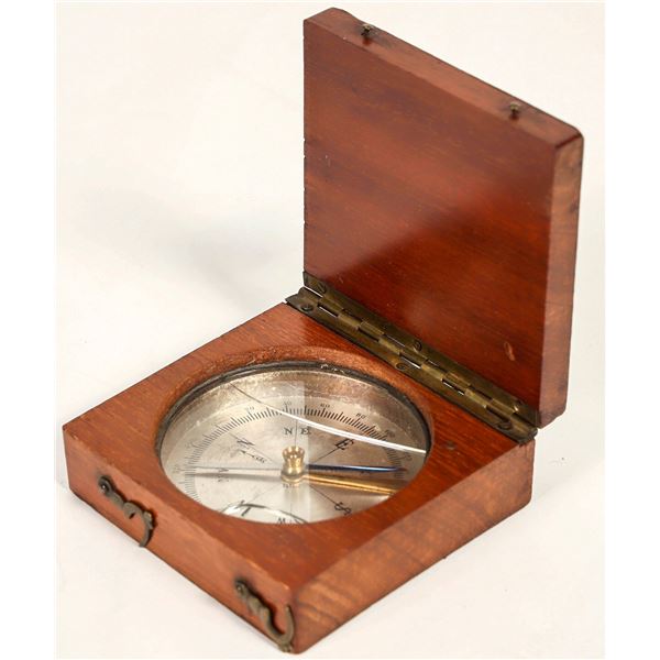 Wood Box Compass made in France c. 1910 [198677]