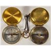 Image 1 : Two Pocket Compasses Made in France  c.1920's (2) [200988]