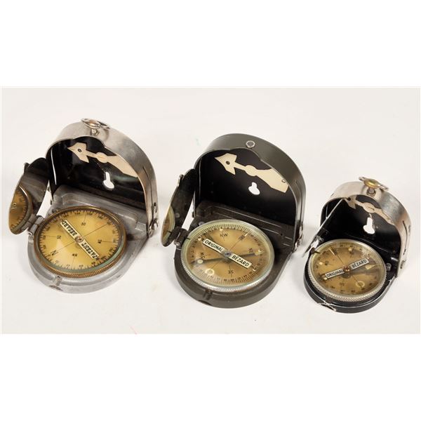 Lufft collection of Bezard-Kompasses made c.1950s (3) [202252]