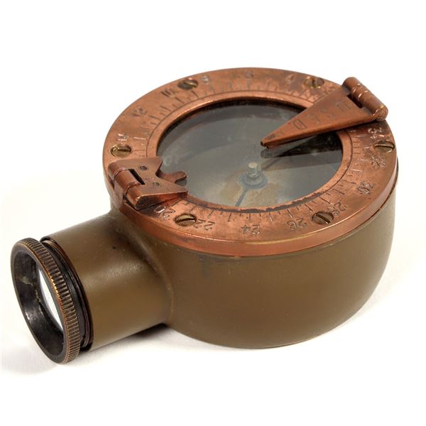 Creagh-Osborne Marching Compass Mark V11 c.1919 with test paper [202884]