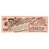 Image 1 : Unusual San Francisco / New Orleans Lottery Ticket, 1893 [200899]