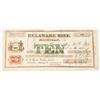 Image 1 : Delaware Mine $10 Note 1865 [207177]