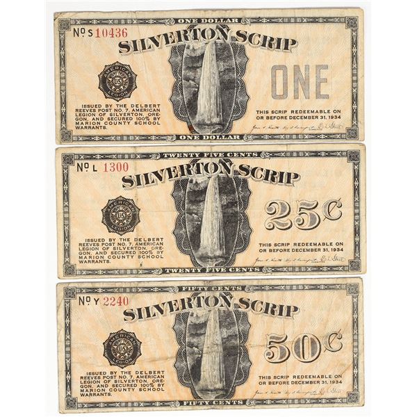 Silverton Depression Scrip (3) [200273]