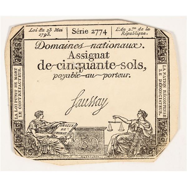 French Assignat May 1793 [204460]