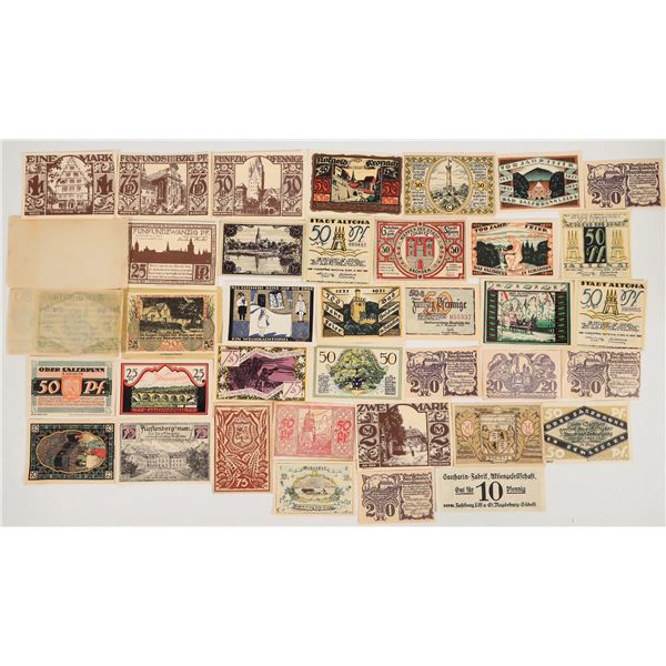 Notgeld Currency Collection (37) [204111]