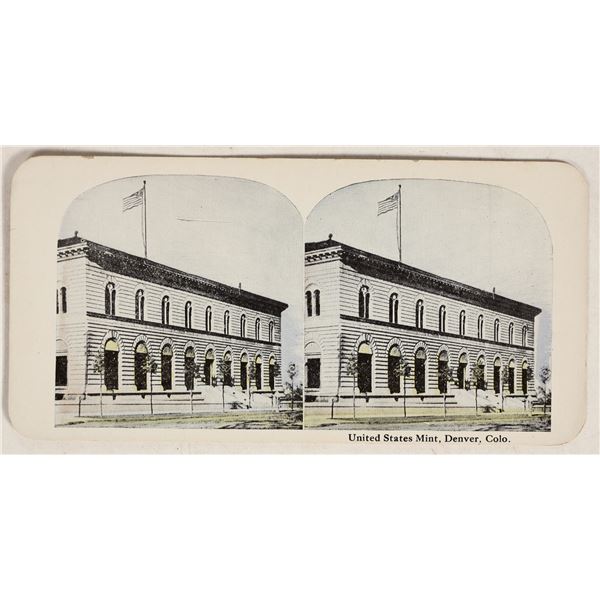 Stereoview - United States Mint - Denver, CO [199917]