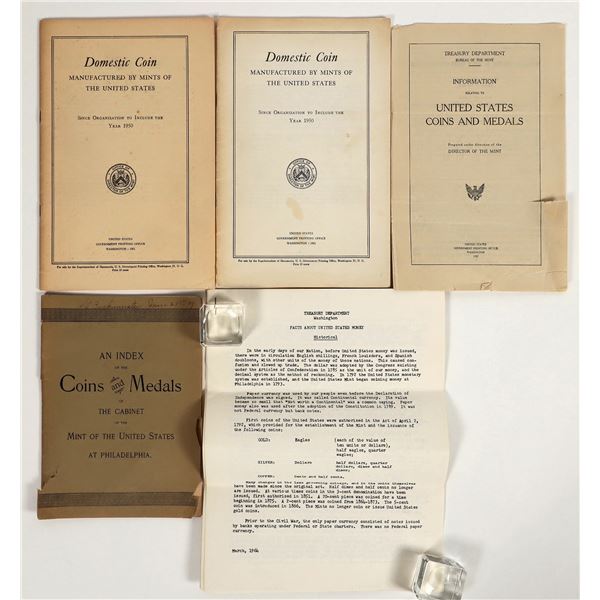 US Mint Coin & Medal Information Publications, 5 [196866]