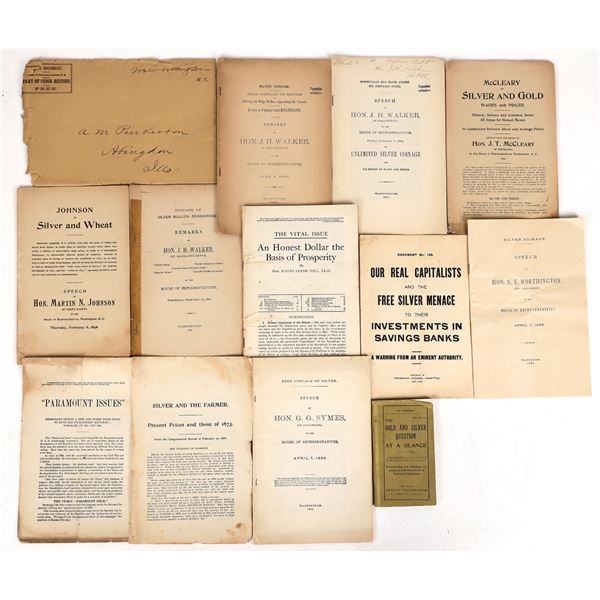 Free Coinage of Silver Speeches (11) [195520]