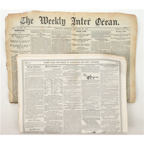 Recoining Silver Newspaper Stories (2) [196791]