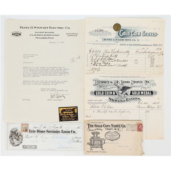 Gold Related Ephemera [195238]