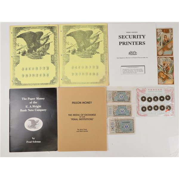 Numismatic Printers' Pubs, Chinese Coins & Military Payment Certs [205481]